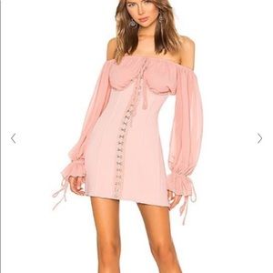 NBD Revolve Dress Pink Mini  Size M Cocktail/Party Two - Piece  New WOT